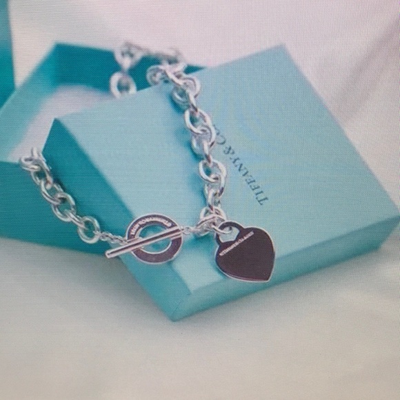 None Dresses & Skirts - Tiffany & Co Silver Heart Tag Necklace